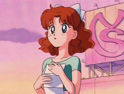 retro anime girl